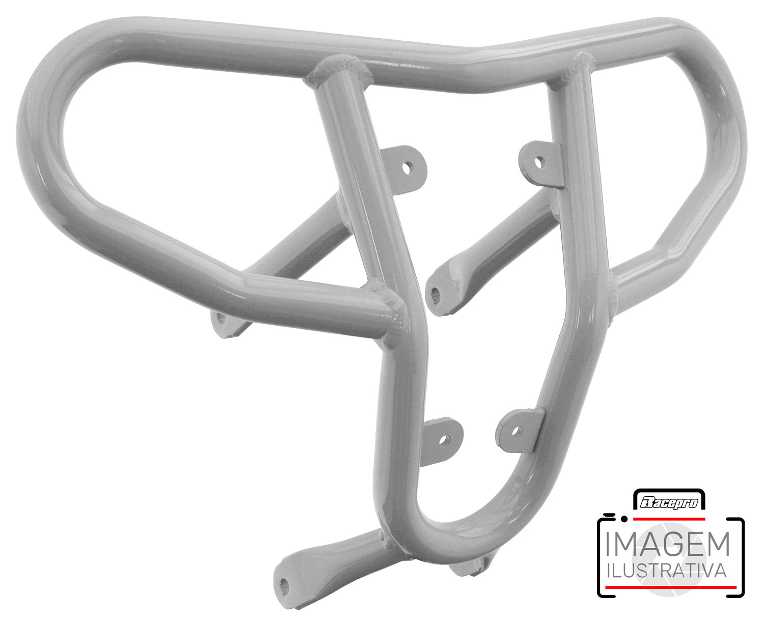 Crosspro - Tube for Front Bumper CR04 For Can Am (BRP) DS 450-White Tube