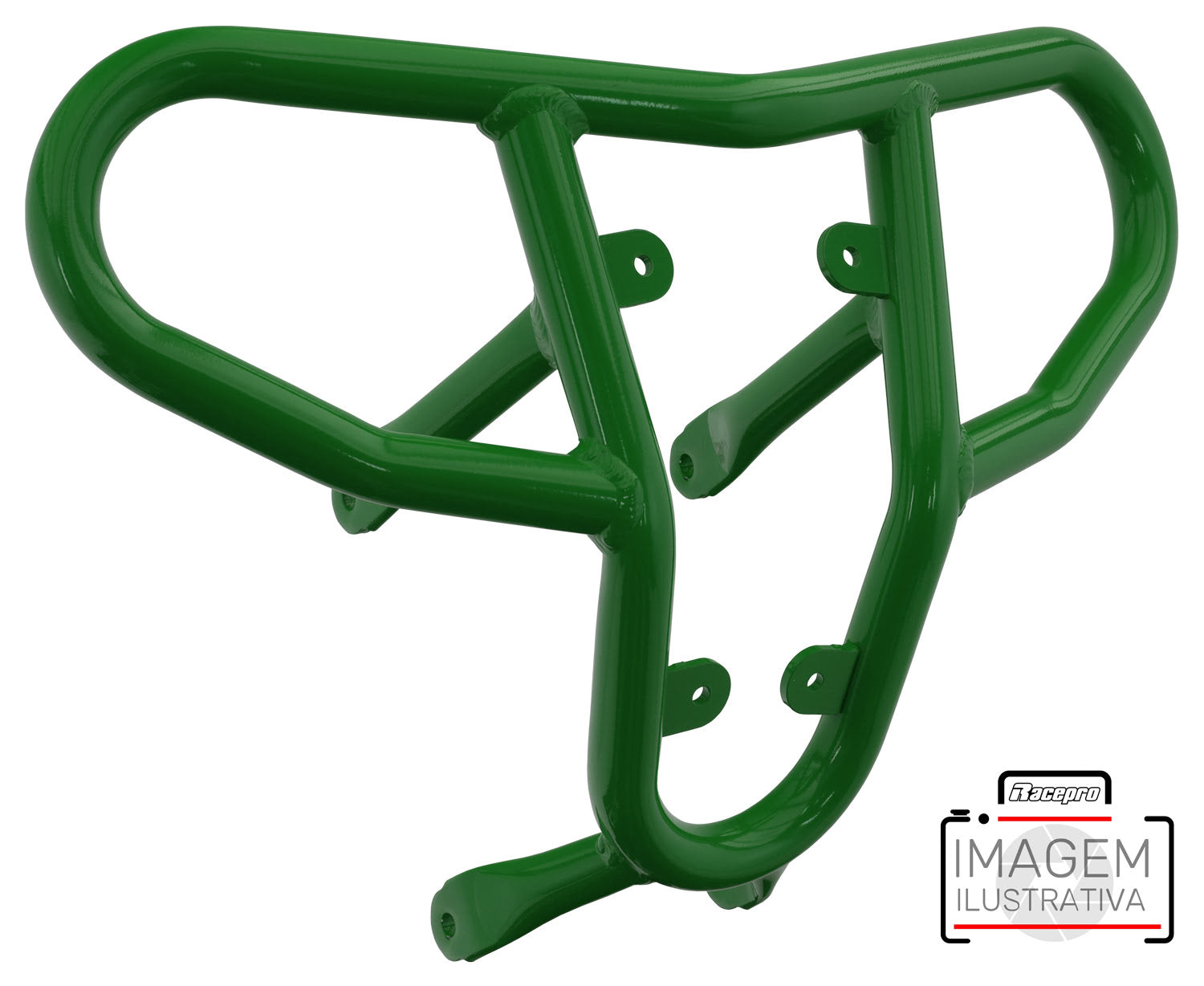 Crosspro - Tube for Front Bumper CR04 For Kawasaki KFX 450R-Green Tube