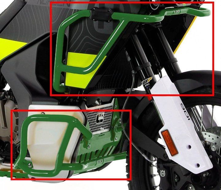 Crosspro - Aluminum Trail Upper & Lower Crash Bar for Husqvarna Norden 901