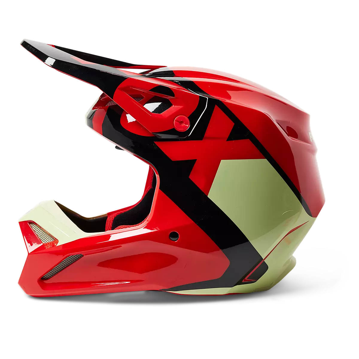 Fox Racing - V1 Xpozr Helmet Dot/Ece-Flo Red (30266-110)