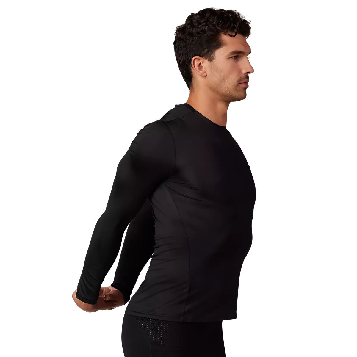 Fox Racing - Tecbase Long Sleeve Shirt-Black (30302-001)