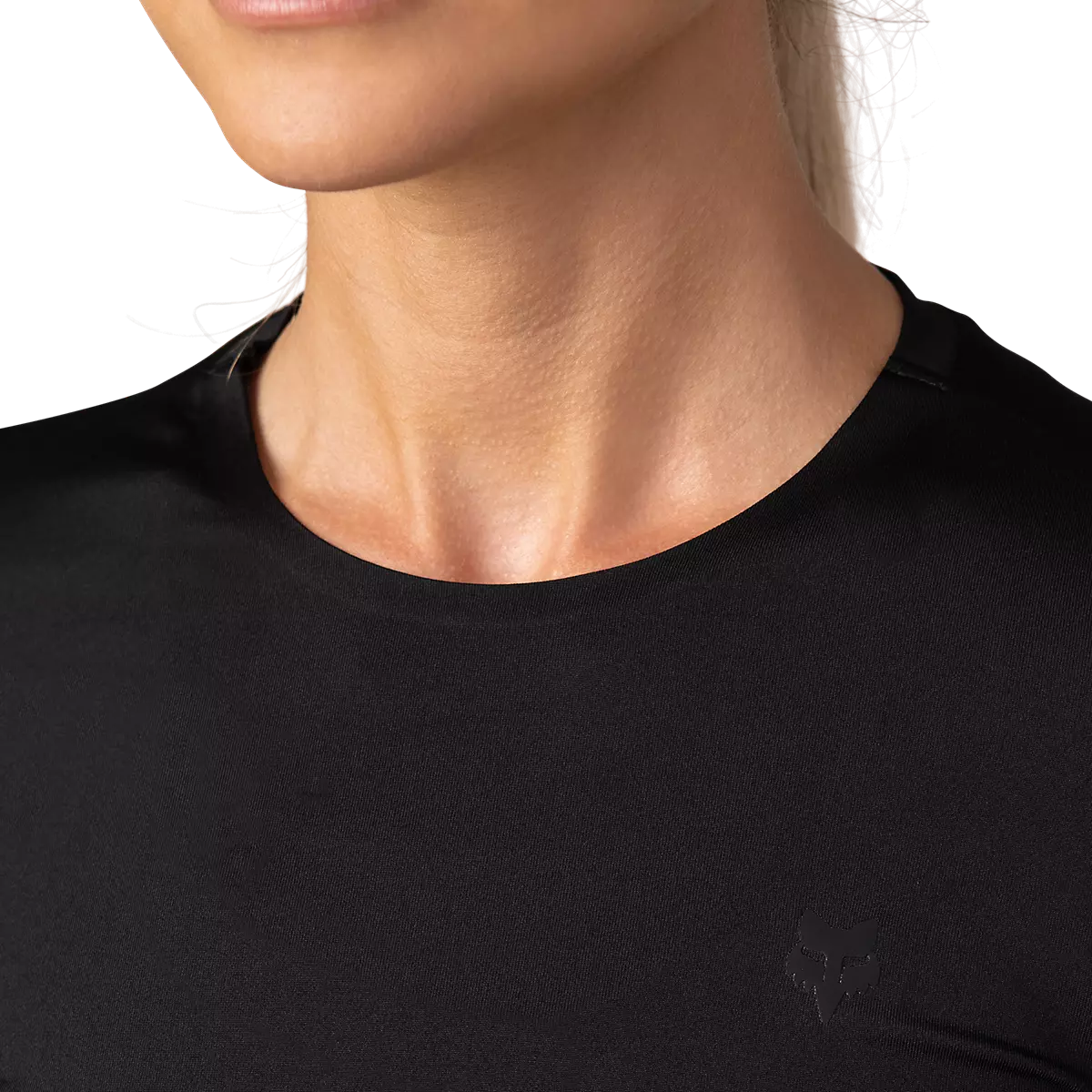 Fox Racing - Womens Tecbase Long Sleeve Shirt-Black (30307-001)