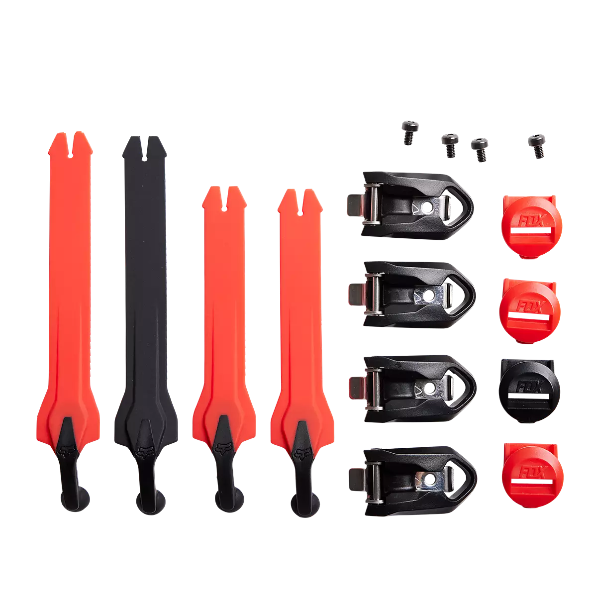 Fox Racing - 22 Comp Strap Kit-Flo Red (30376-110)