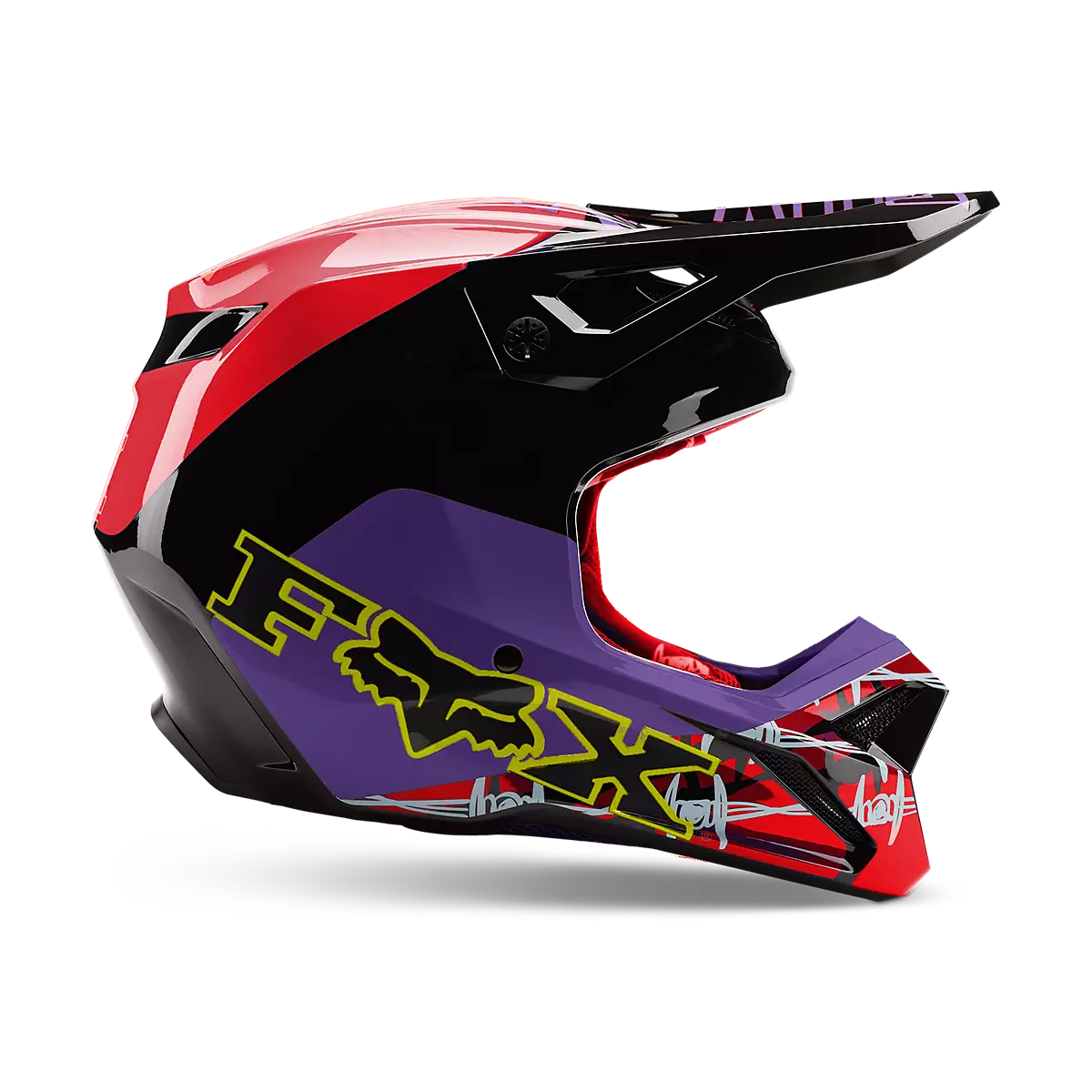 Fox Racing - V1 Barbed Wire Se-Black/Red (30435-017)