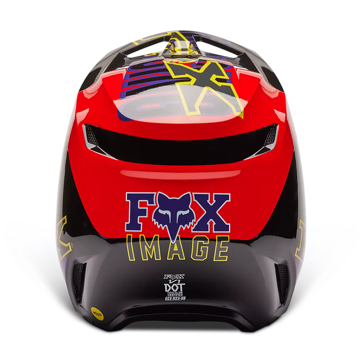 Fox Racing - V1 Barbed Wire Se-Black/Red (30435-017)