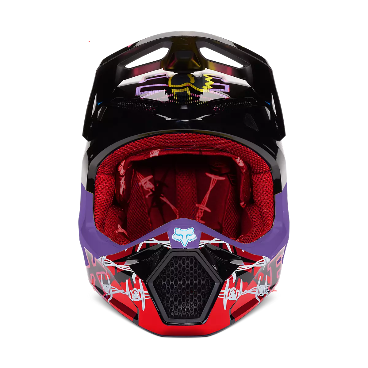 Fox Racing - V1 Barbed Wire Se-Black/Red (30435-017)