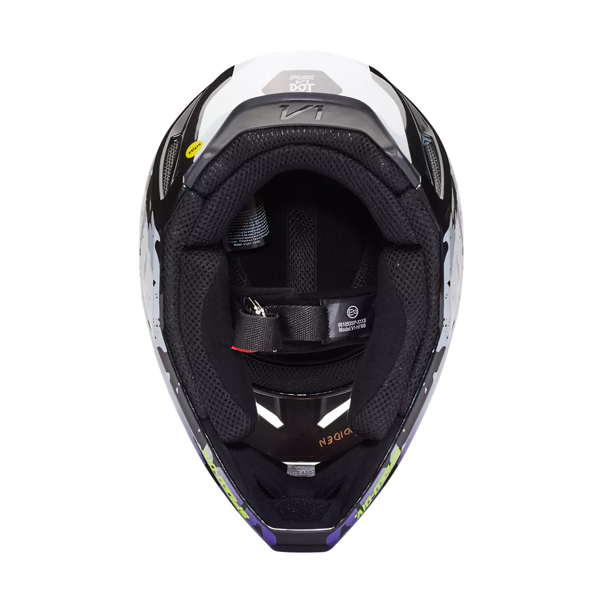 Fox Racing - V1 Morphic-Black/White (30441-018)