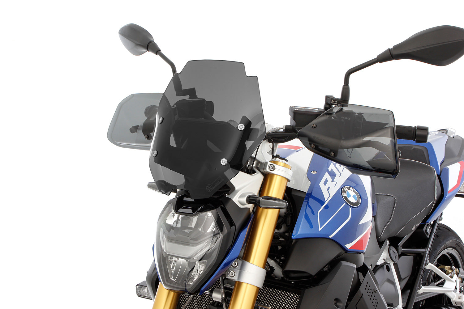 Windshield specially developed for sporty, ambitious riders