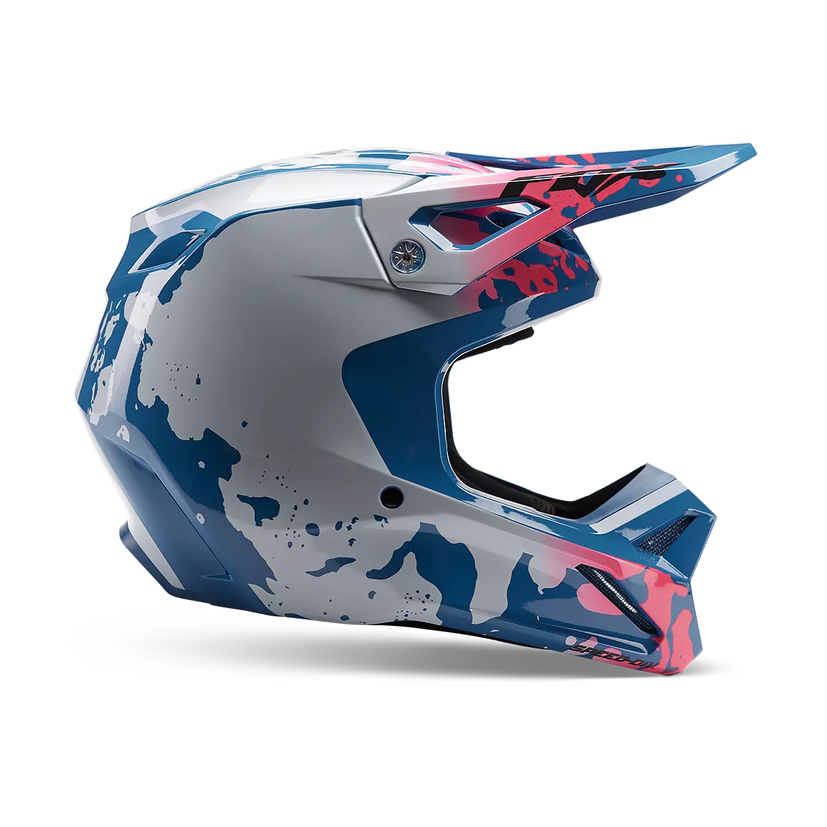Fox Racing - YTH V1 Morphic Helmet-Blueberry (30483-430)