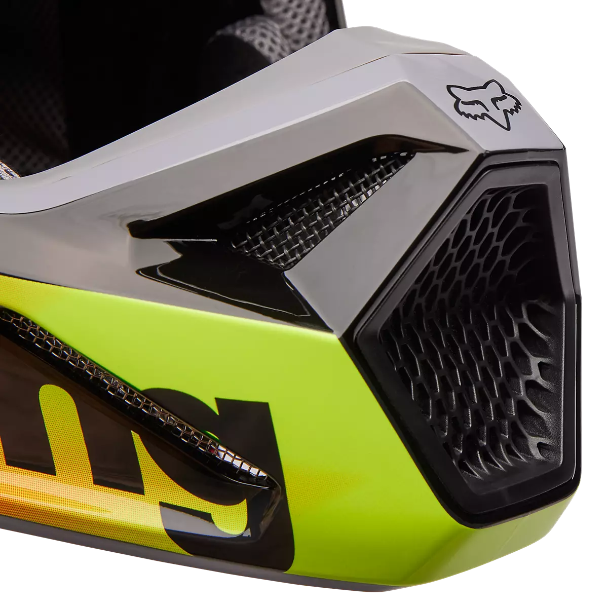 Fox Racing - YTH V1 Statk Helmet-Open Miscellaneous (30484-922)