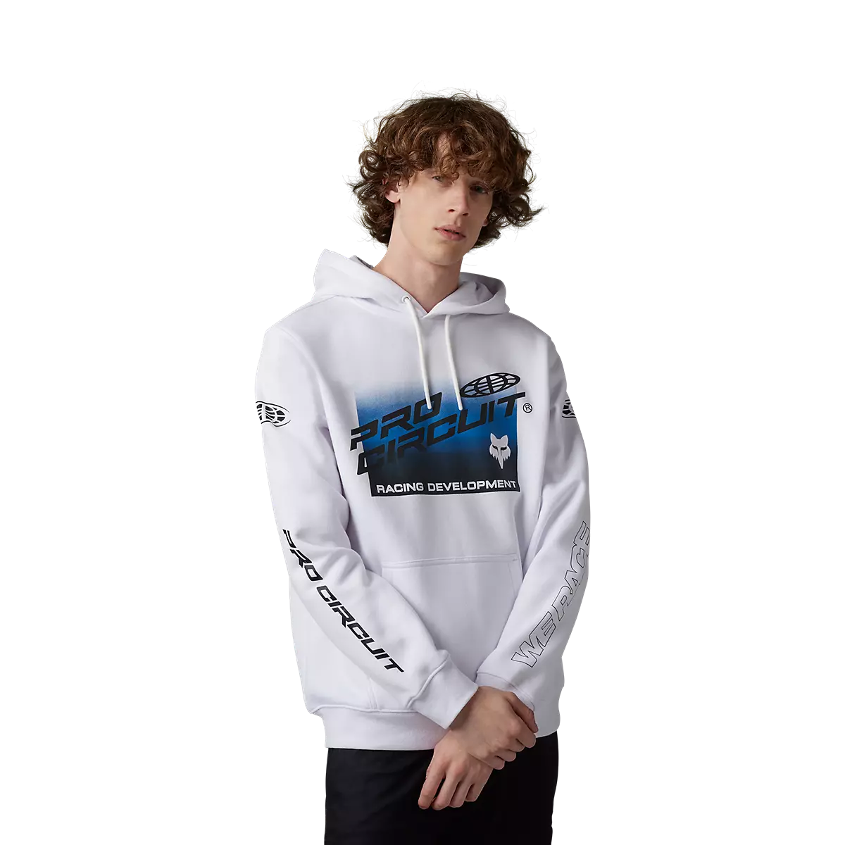 Fox Racing - Foyl Pro Circuit Pullover Fleece-White (30572-008)