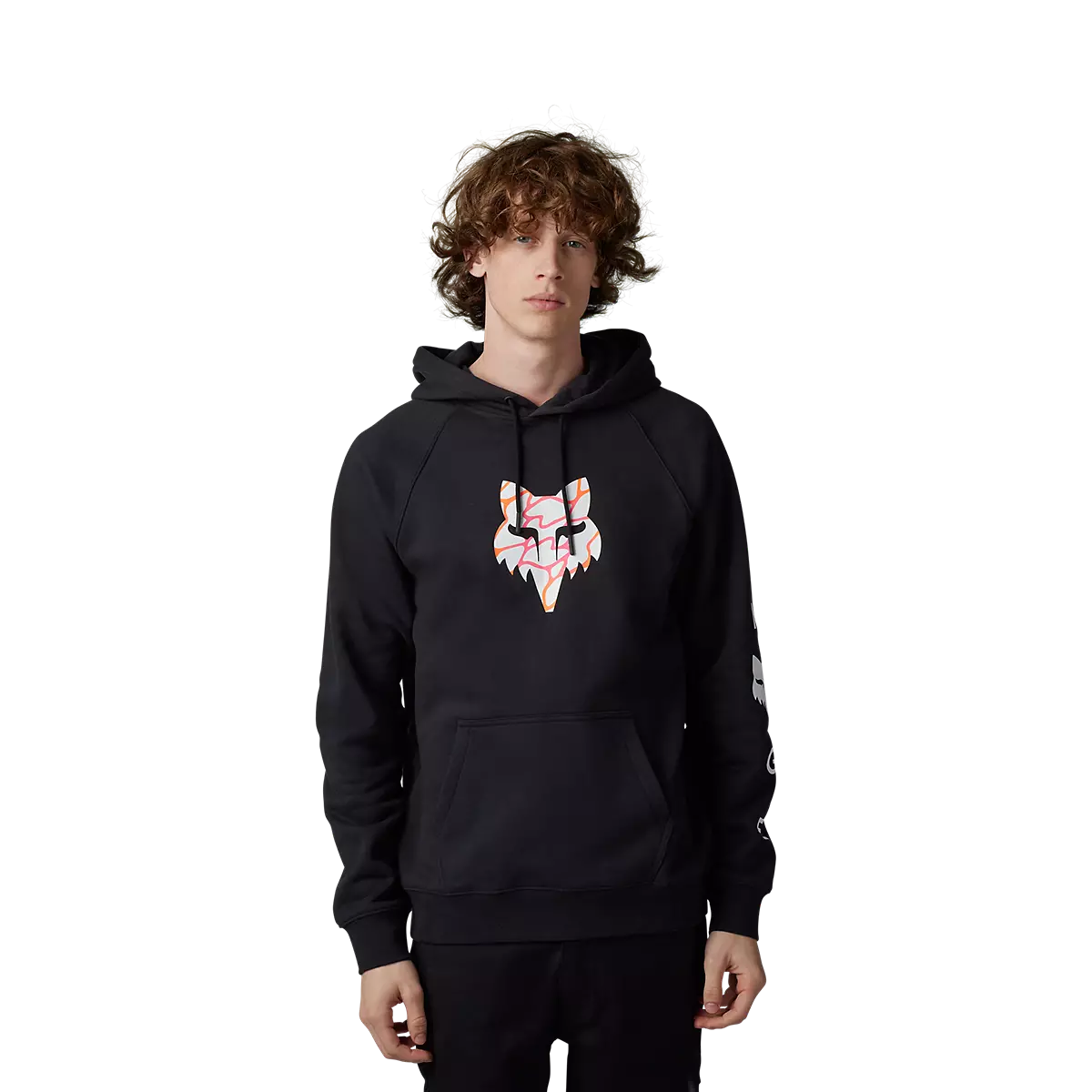 Fox Racing - Ryvr Raglan Pullover Hoodie-Black (30577-001)