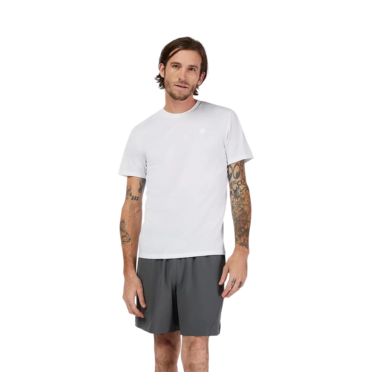 Fox Racing - Forums SS Tech Tee-Optic White (30723-190)