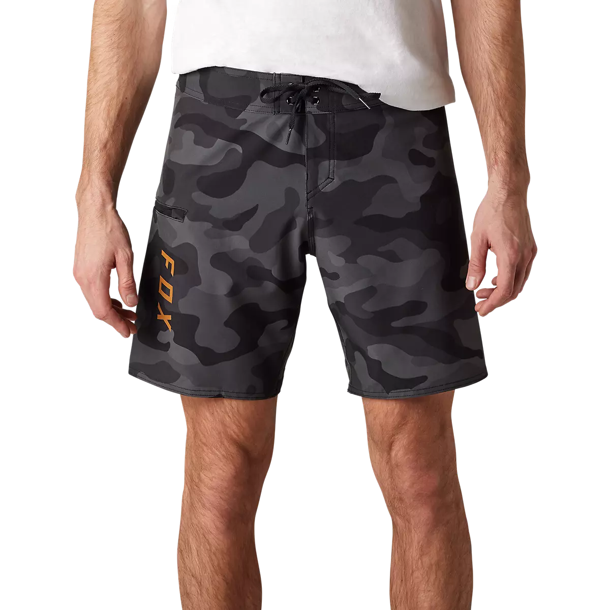 Fox Racing - Overhead Camo Stretch 18" Boardshorts-Black Camo (30727-247)