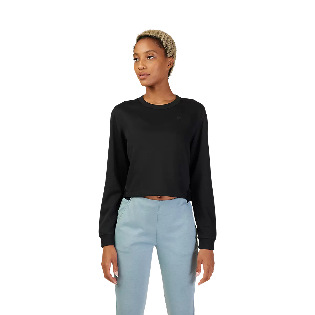 Fox Racing - Womens Balance Crew Fleece-Black (30772-001)