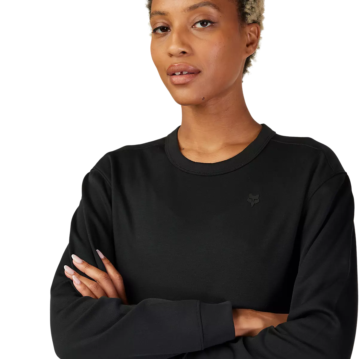 Fox Racing - Womens Balance Crew Fleece-Black (30772-001)