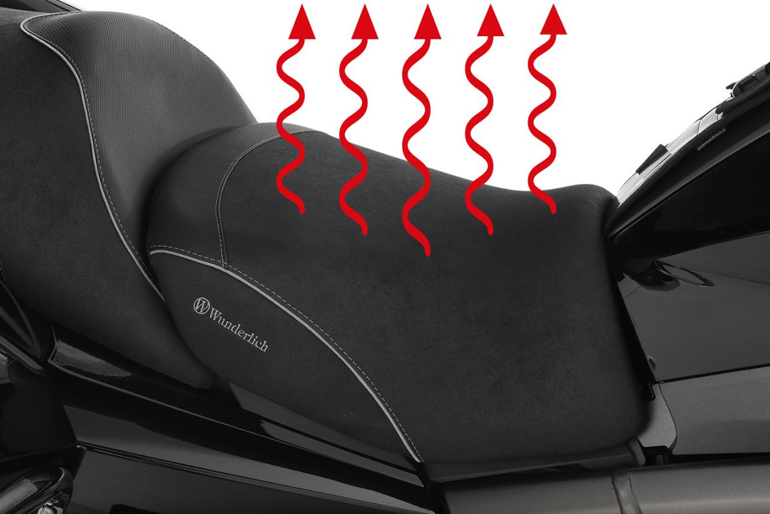 Wunderlich use a foam core with completely new contours and a unique fabric, developed with great care and at no little expense.