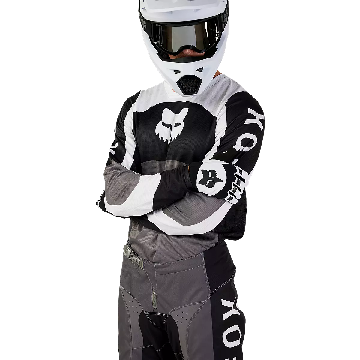Fox Racing - 180 Nitro Jersey-Black/Grey (31274-014)