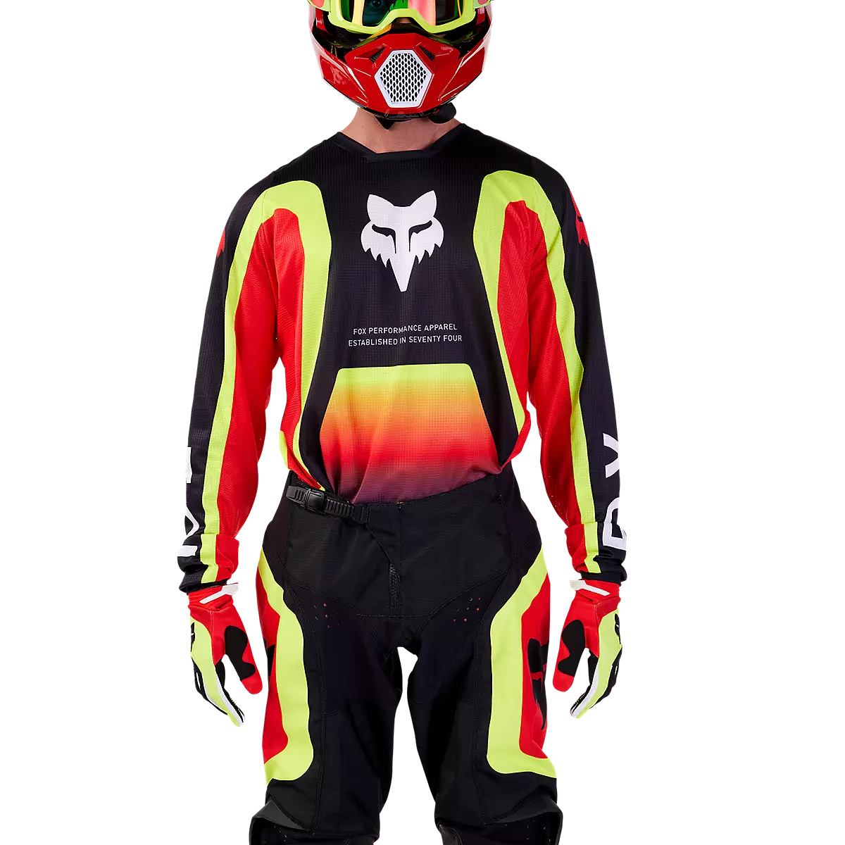 Fox Racing - 180 Ballast Jersey-Black/Red (31275-017)