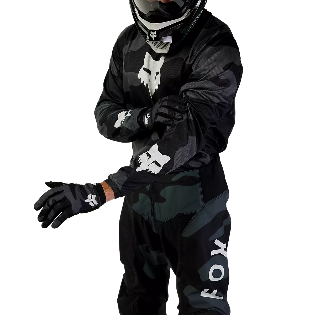 Fox Racing - 180 Bnkr Jersey (31280)-Black Camo (31280-247)