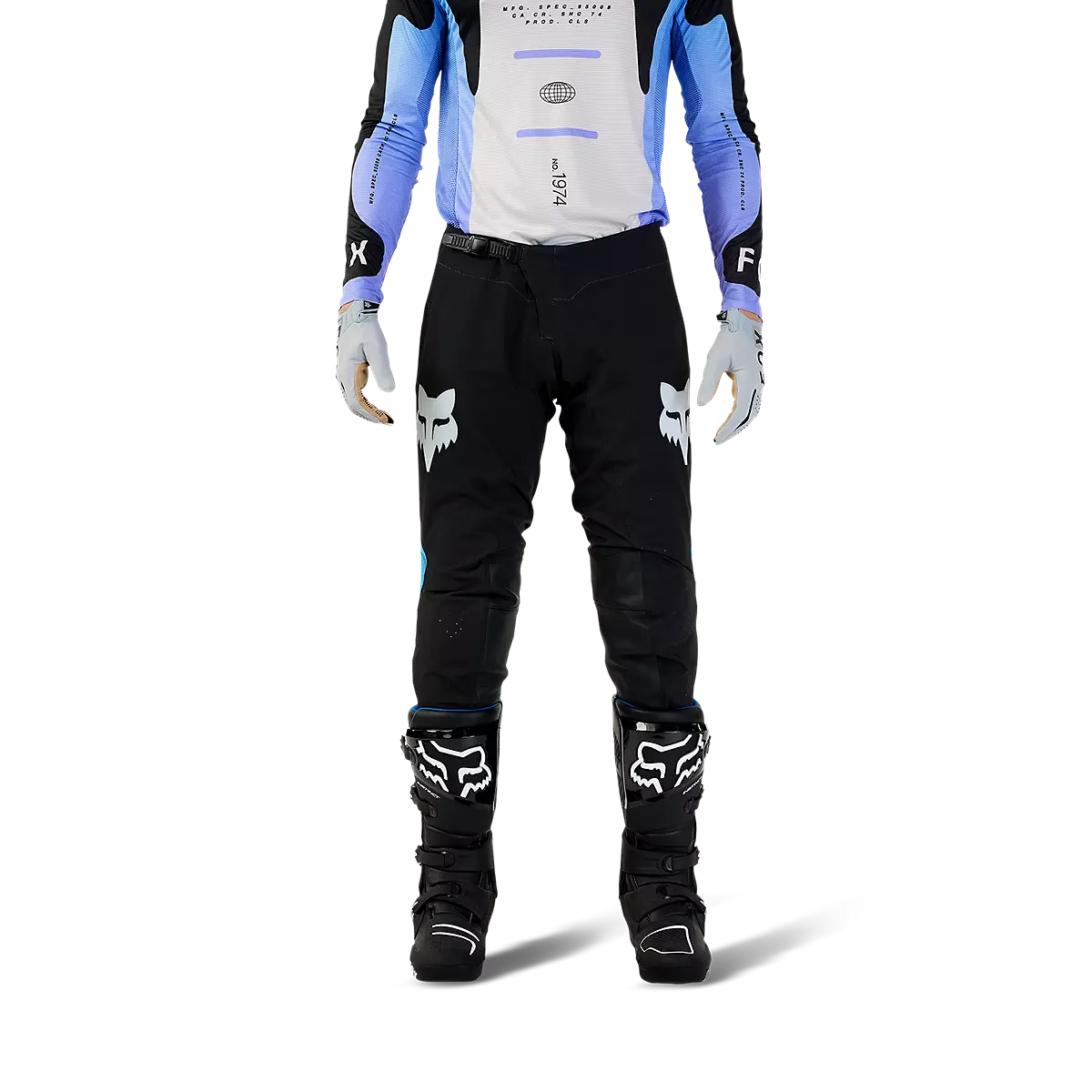 Fox Racing - Flexair Magnetic Pants-Black/Purple (31288-166)