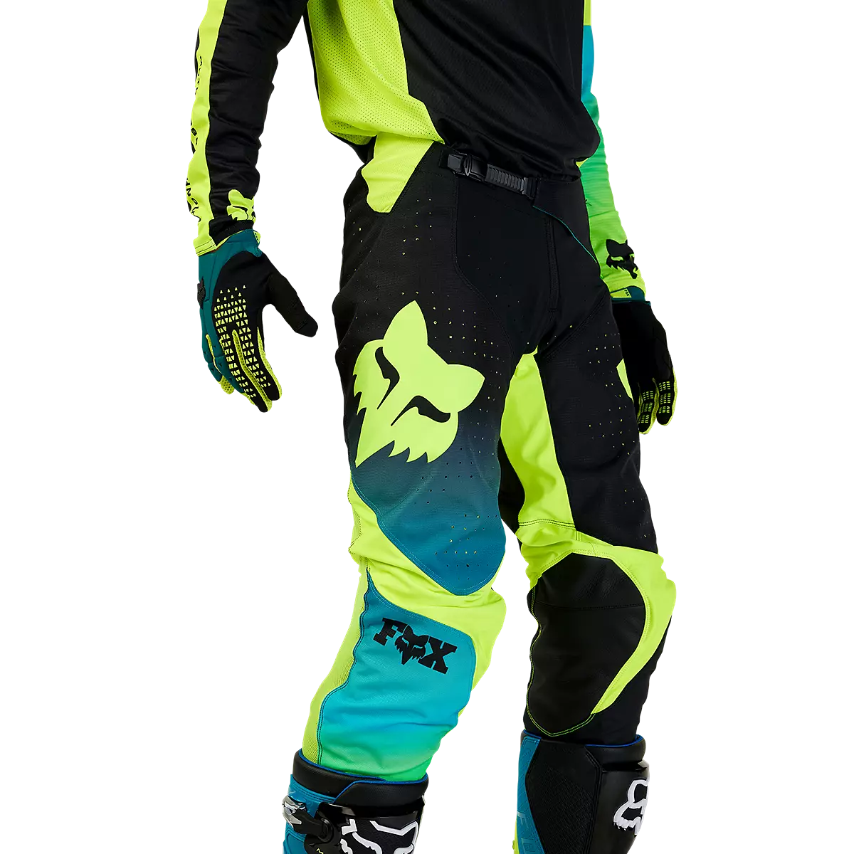 Fox Racing - 360 Streak Pants-Black/Yellow (31293-019)