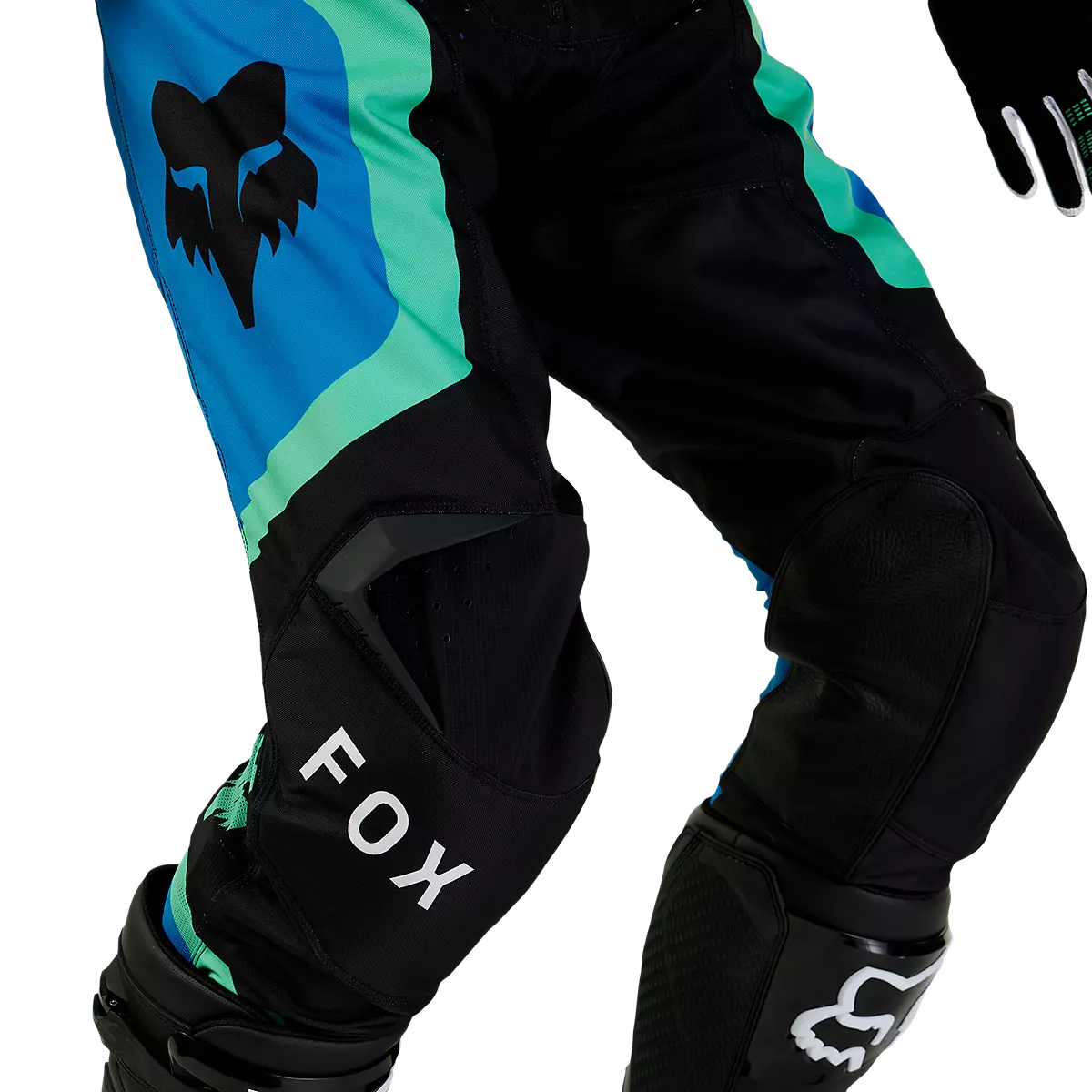Fox Racing - 180 Ballast Pants-Black/Blue (31296-013)