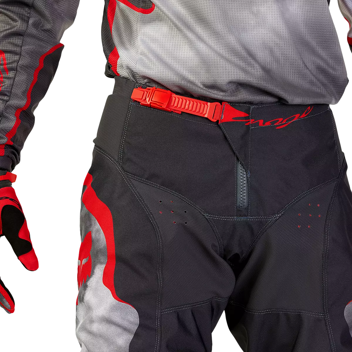 Fox Racing - 180 Atlas Pants-Grey/Red (31298-037)