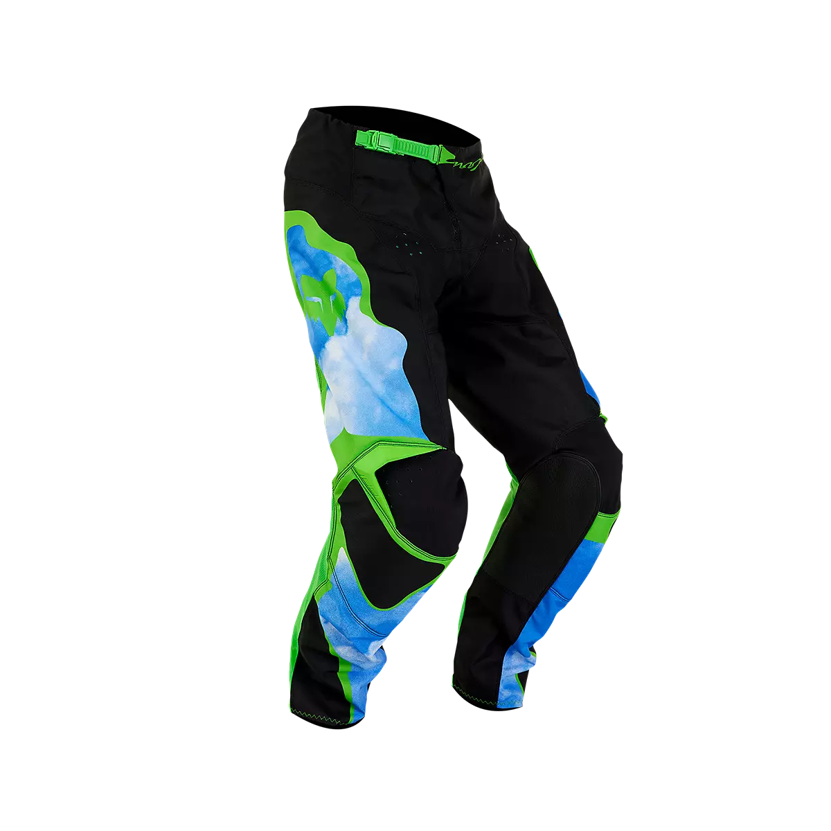 Fox Racing - 180 Atlas Pants-Black/Green (31298-151)