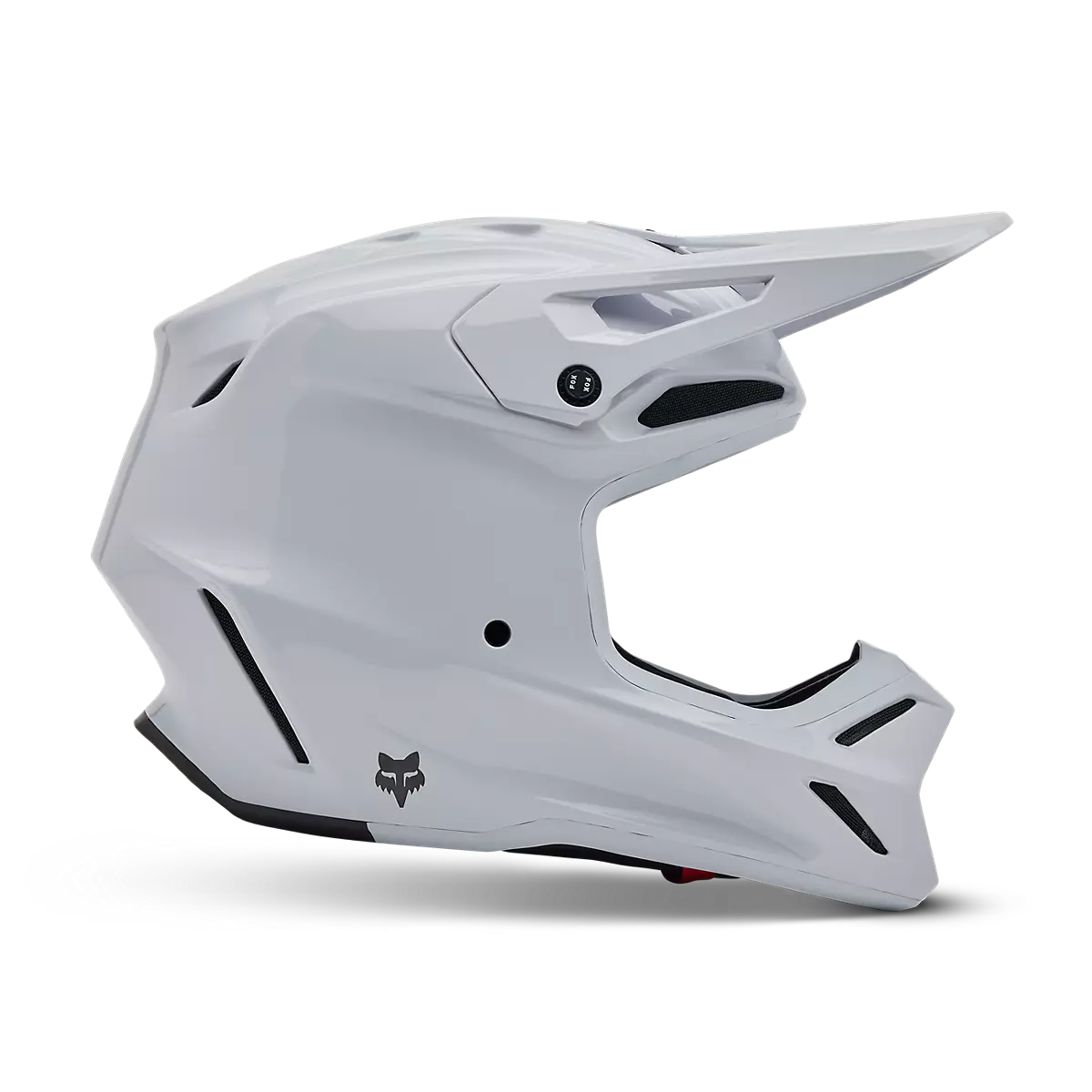 Fox Racing - V3 RS Carbon Solid Helmet-White (31361-008)