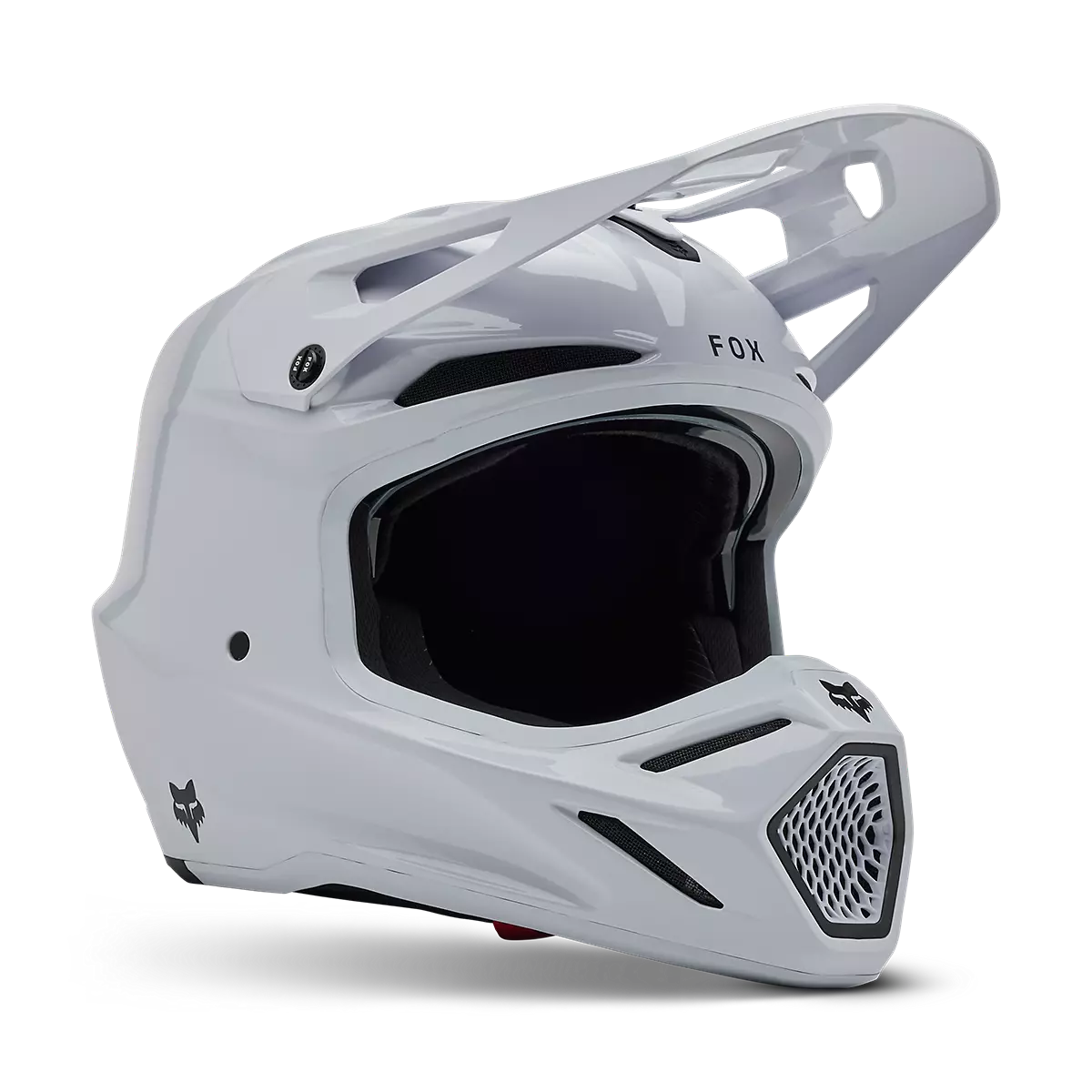 Fox Racing - V3 RS Carbon Solid Helmet-White (31361-008)
