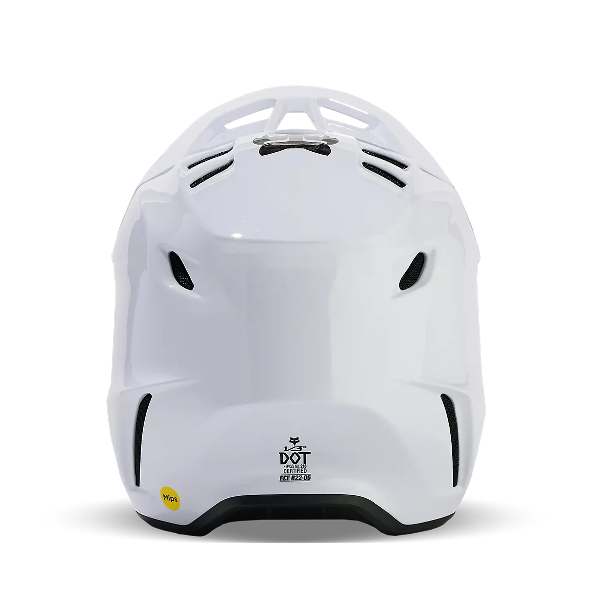 Fox Racing - V3 RS Carbon Solid Helmet-White (31361-008)