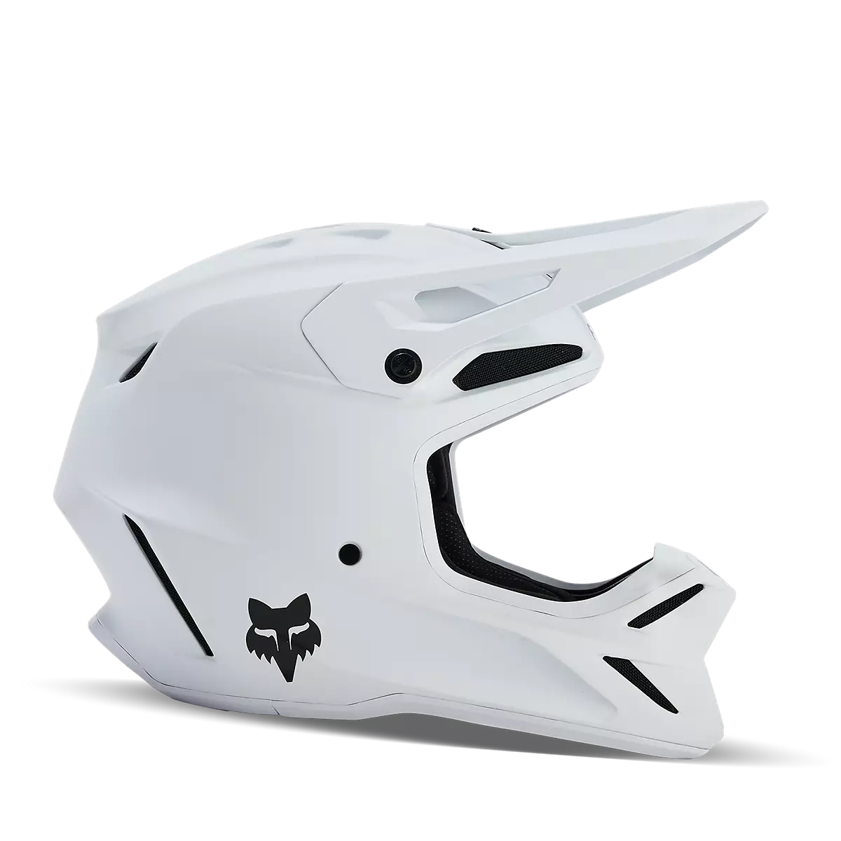 Fox Racing - V3 Solid Helmet-Matte White (31365-067)