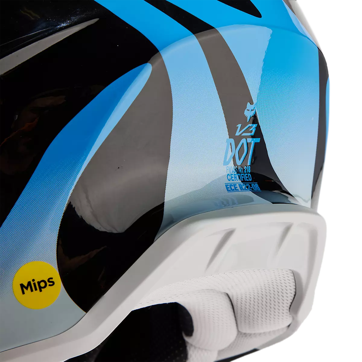 Fox Racing - V3 Magnetic Helmet-Black (31367-001)