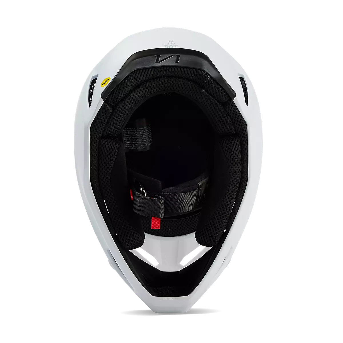 Fox Racing - V1 Solid Helmet-Matte White (31369-067)