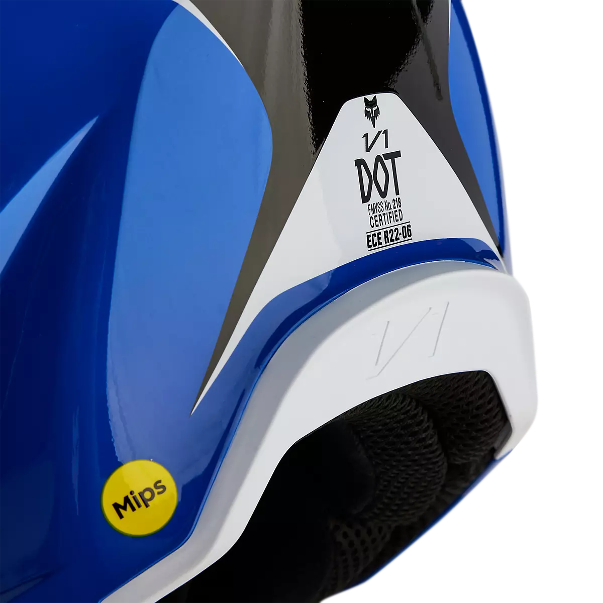 Fox Racing - V1 Nitro Helmet-Blue (31370-002)