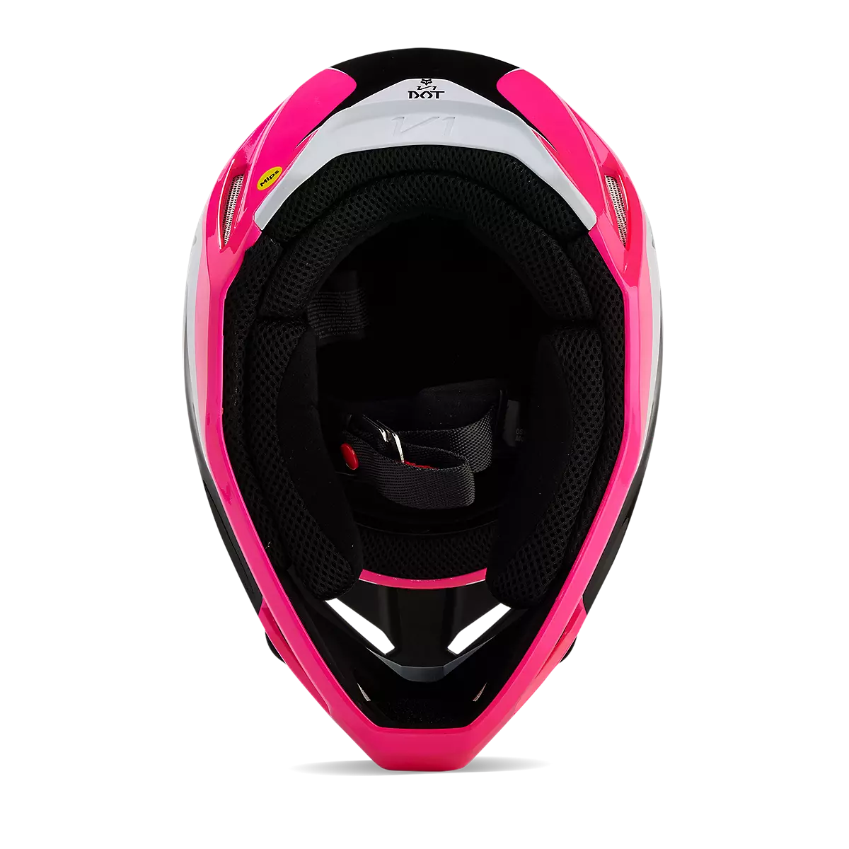 Fox Racing - V1 Nitro Helmet-Black/Pink (31370-285)