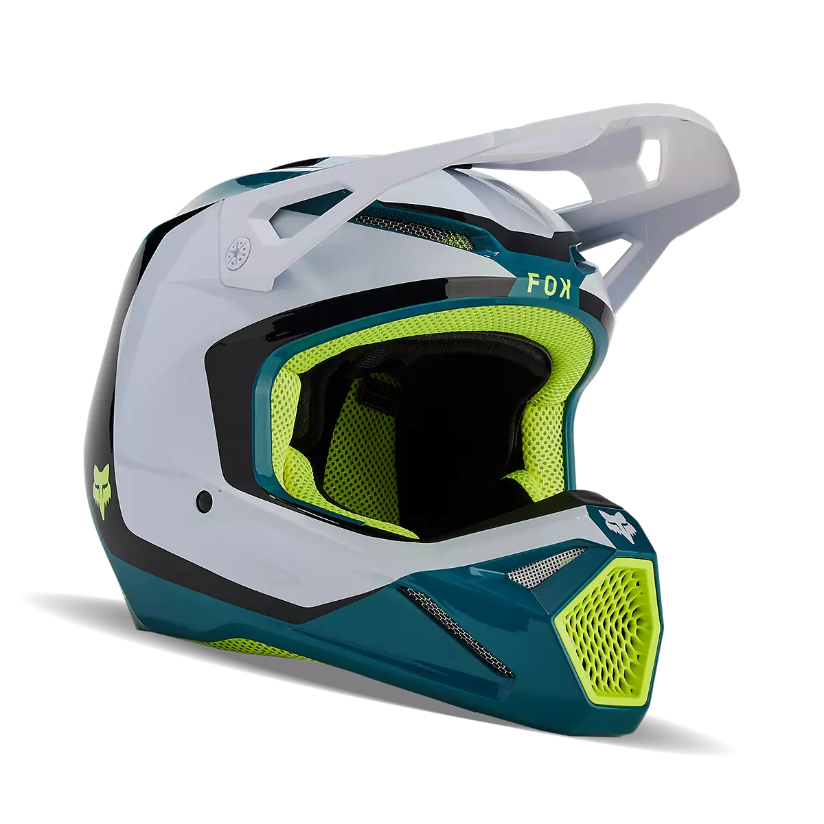 Fox Racing - V1 Nitro Helmet-Maui Blue (31370-551)