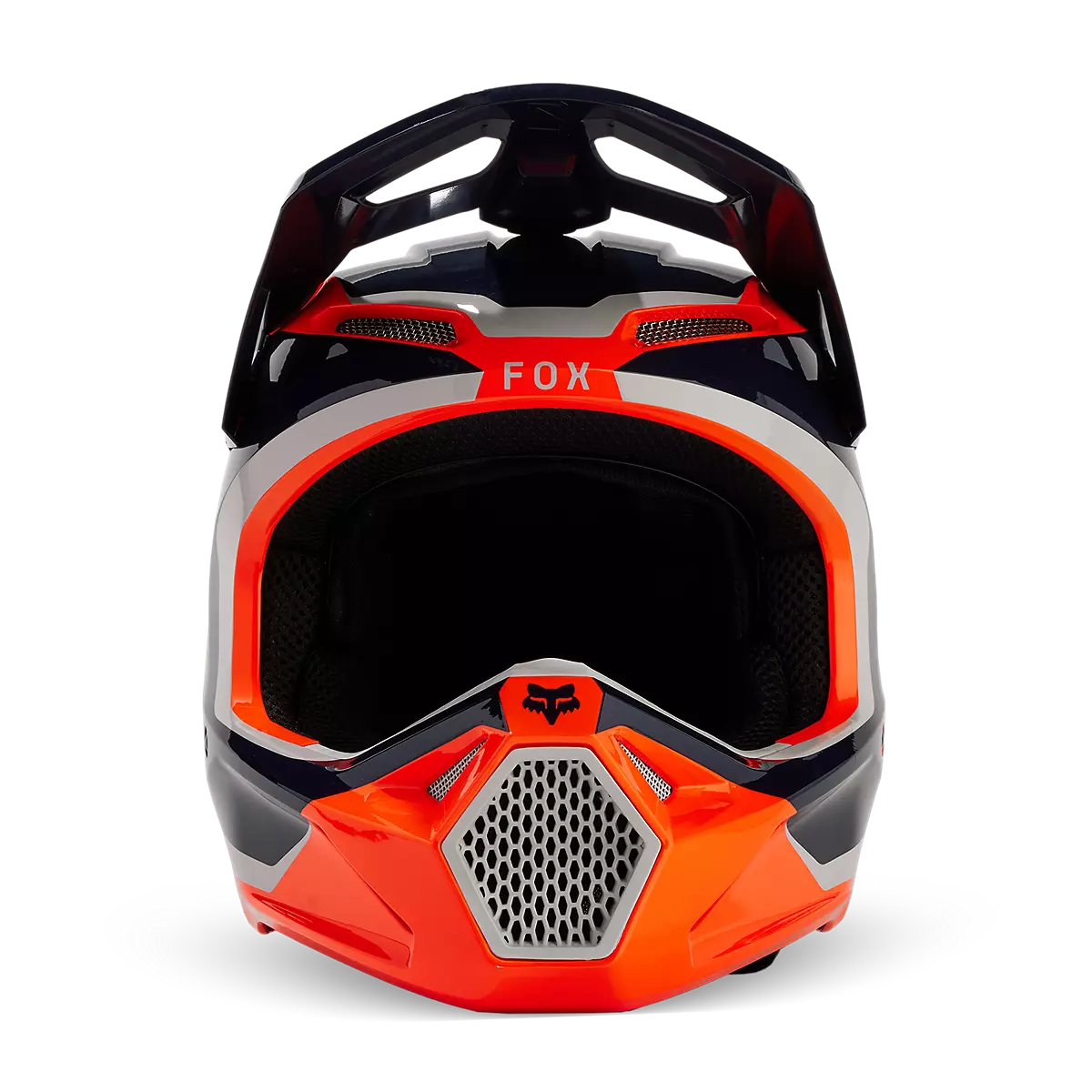 Fox Racing - V1 Nitro Helmet-Flo Orange (31370-824)