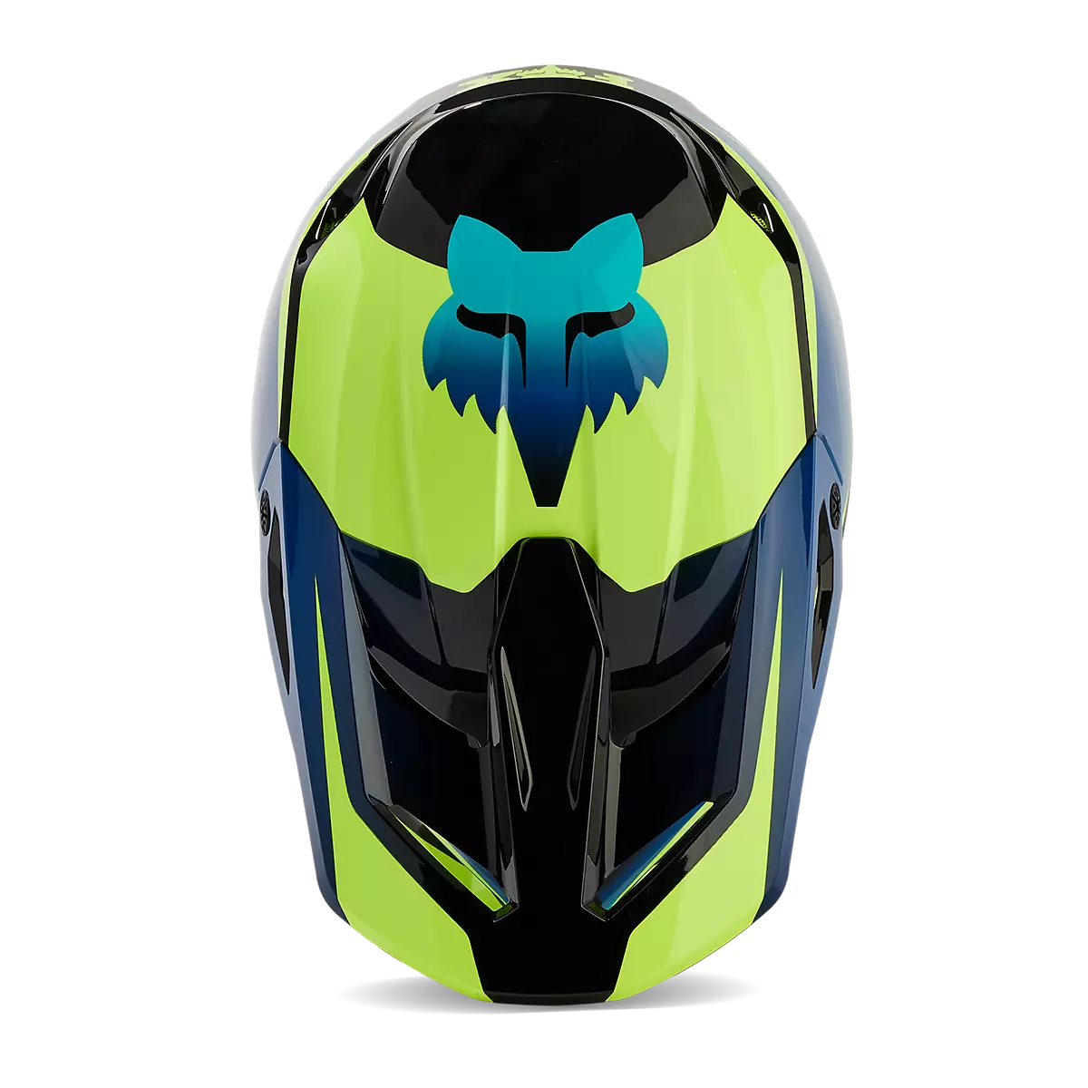Fox Racing - V1 Streak Helmet-Black/Yellow (31371-019)