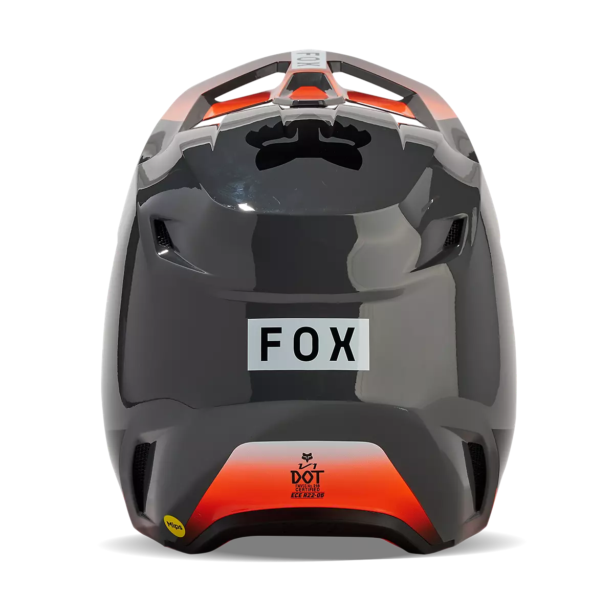 Fox Racing - V1 Ballast Helmet-Grey (31373-006)