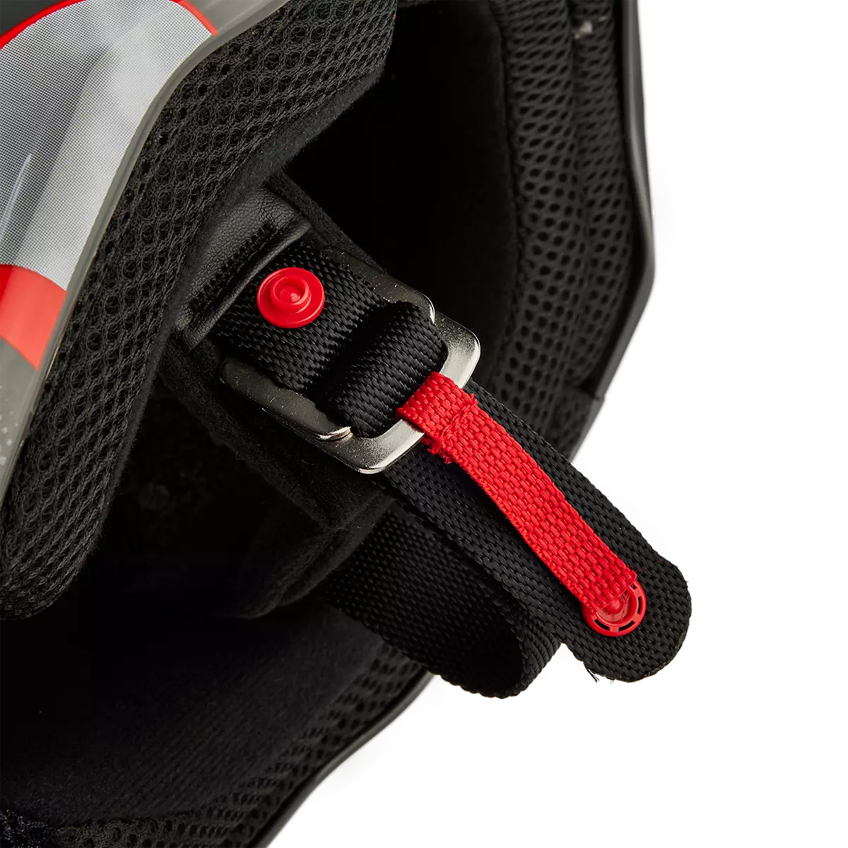 Fox Racing - V1 Atlas Helmet-Grey/Red (31376-037)