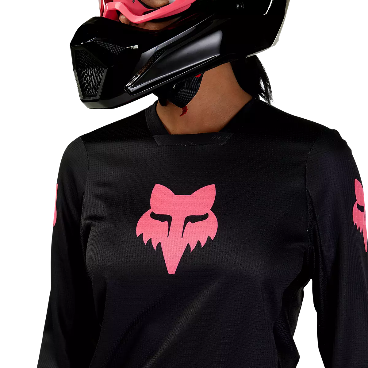 Fox Racing - Womens Blackout Jersey-Black/Black (31381-021)