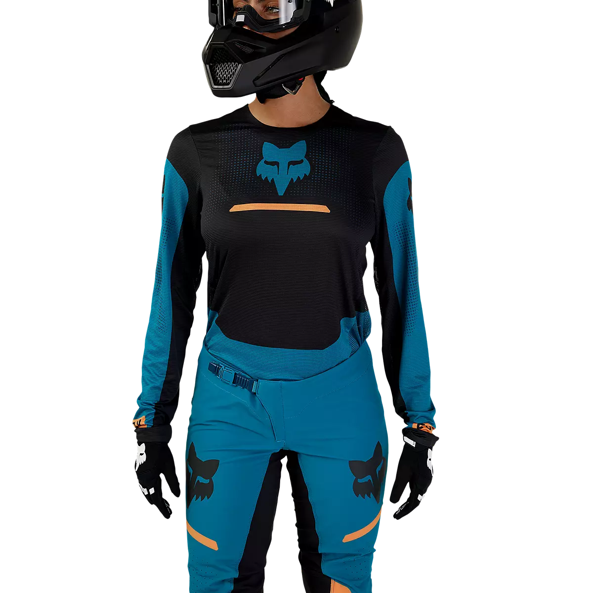 Fox Racing - Womens Flexair Optical Jersey-Maui Blue (31383-551)