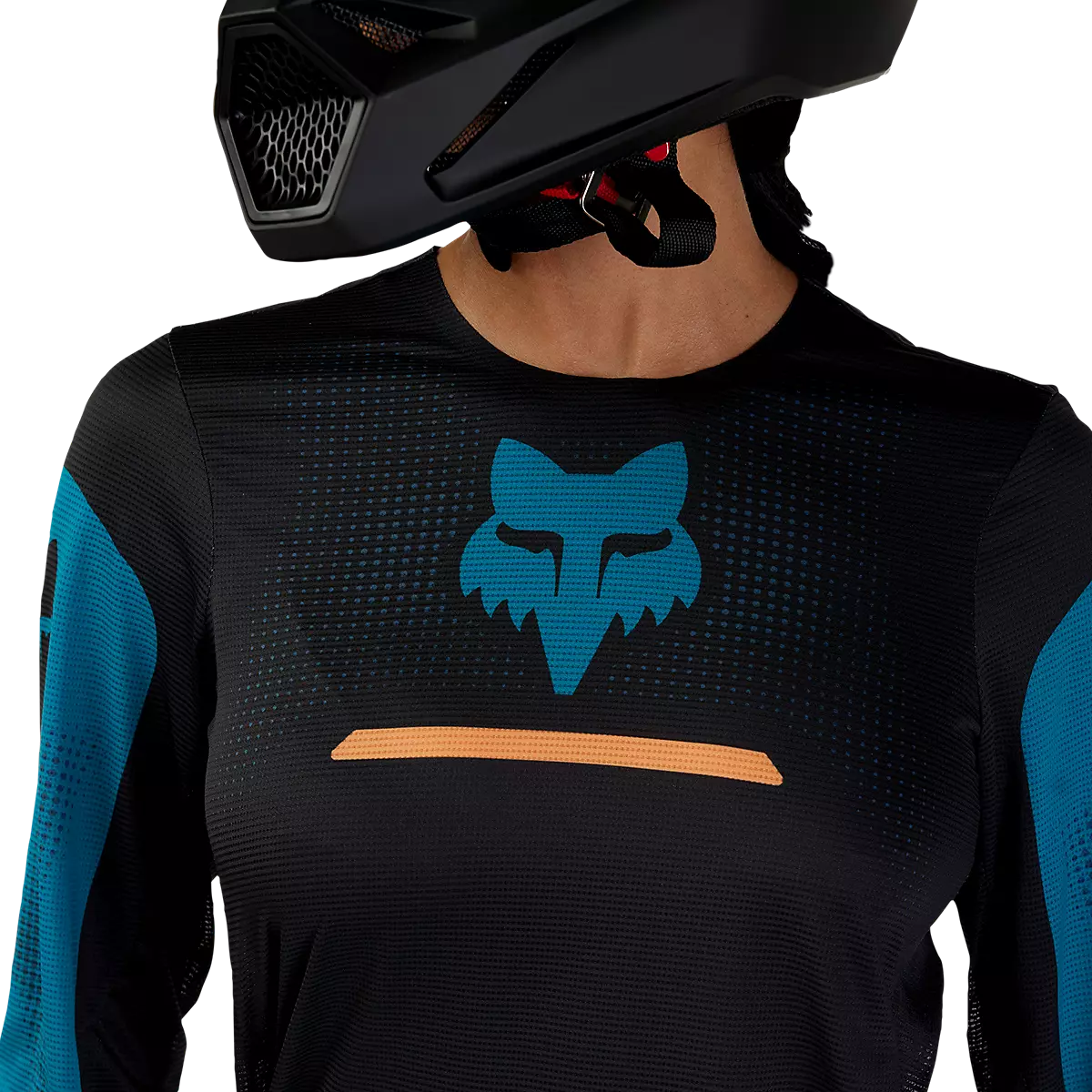 Fox Racing - Womens Flexair Optical Jersey-Maui Blue (31383-551)