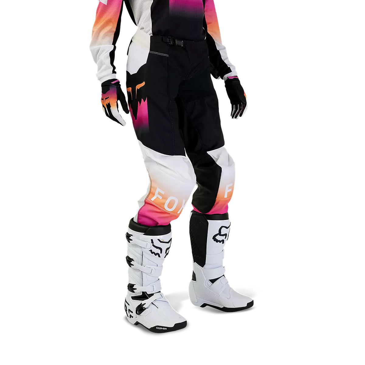 Fox Racing - Womens 180 Flora Pants-Black/Pink (31386-285)