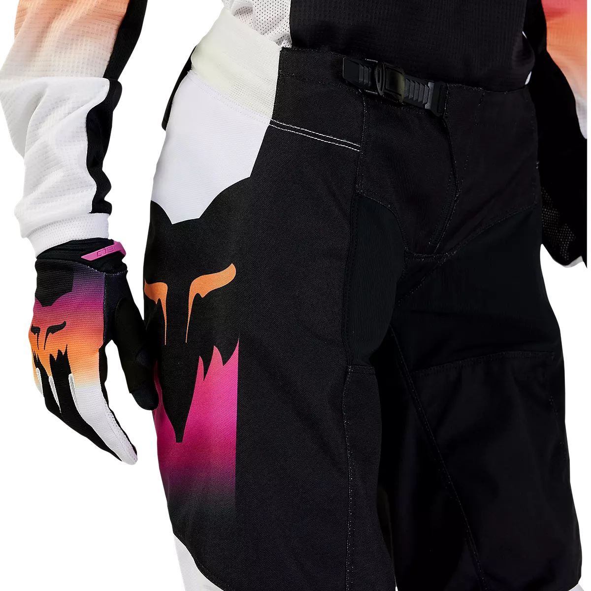 Fox Racing - Womens 180 Flora Pants-Black/Pink (31386-285)