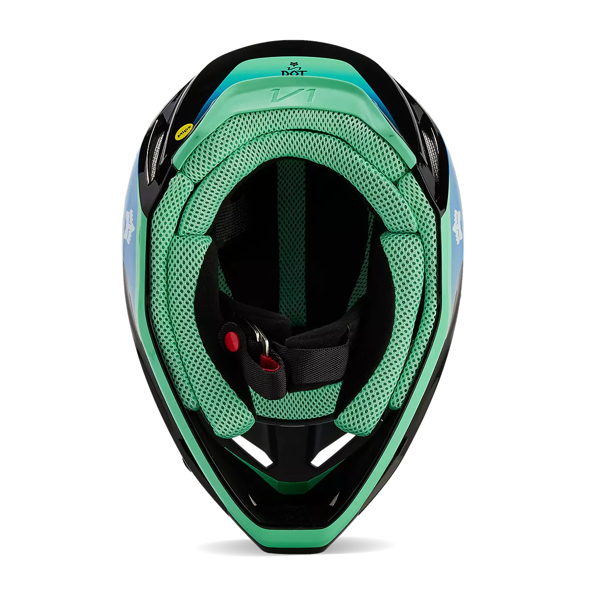 Fox Racing - V1 Ballast Helmet Youth-Black/Blue (31401-013)