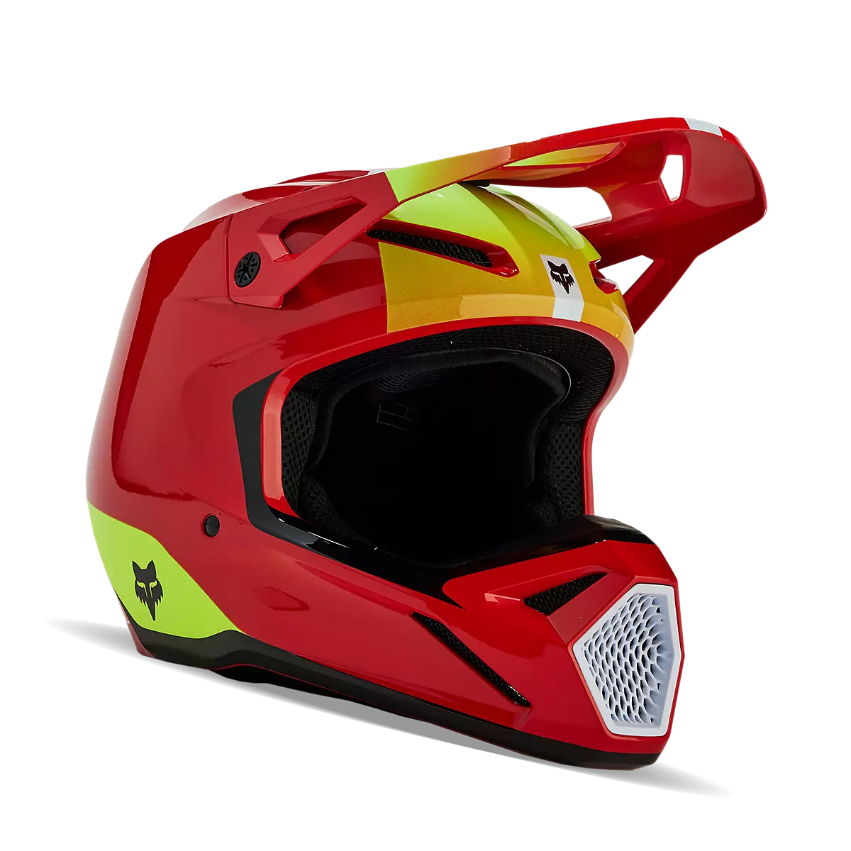 Fox Racing - V1 Ballast Helmet Youth-Flo Red (31401-110)