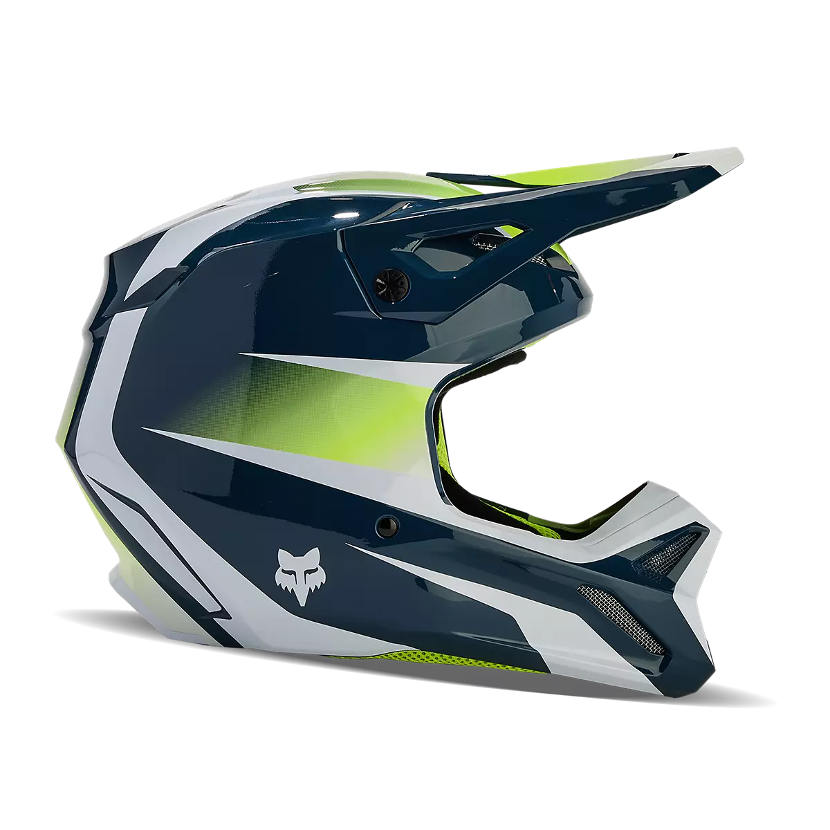 Fox Racing - V1 Flora Helmet Youth-Dark Indigo (31402-203)